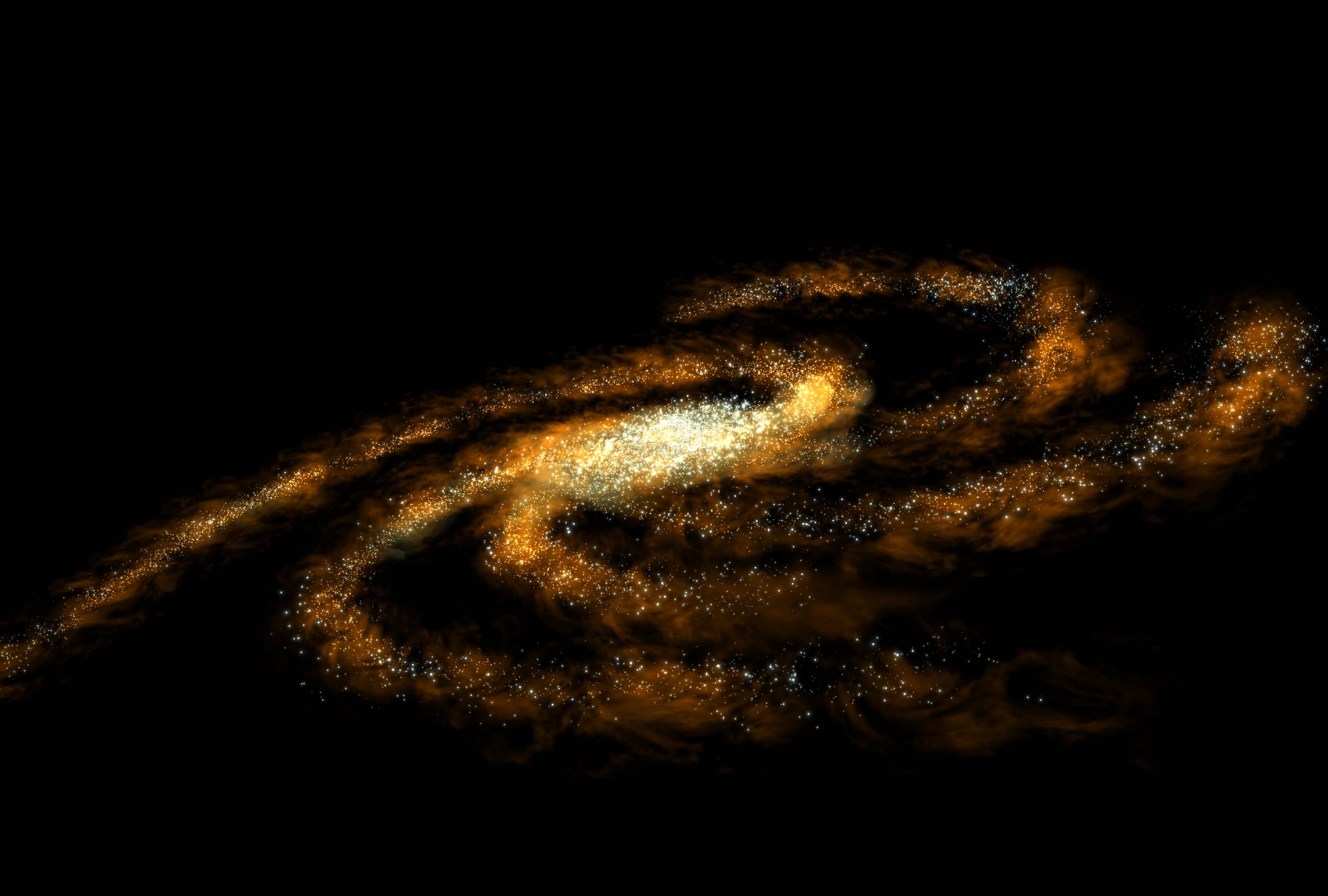 An artist’s impression of the Milky Way.