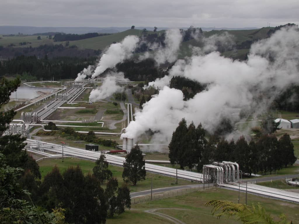 One of Contact Energy Geothermal power stations